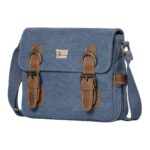 TRP0111 Troop London Classic Canvas Across Body Bag Travel Bag