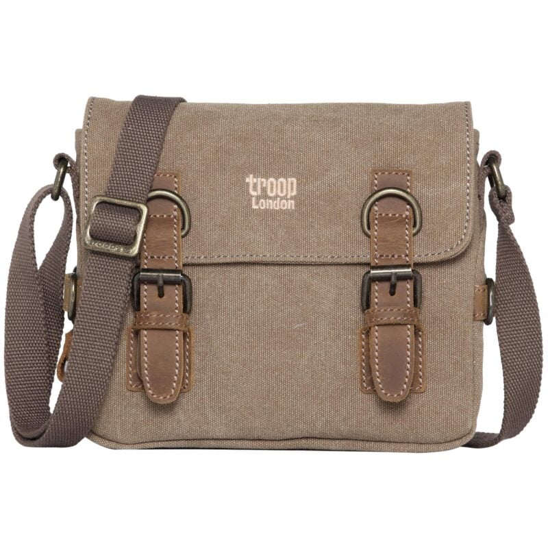 TRP0111 Troop London Classic Canvas Across Body Bag Travel Bag - Image 18