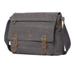 TRP0207 Troop London Classic Canvas Laptop Messenger Bag - Image 29