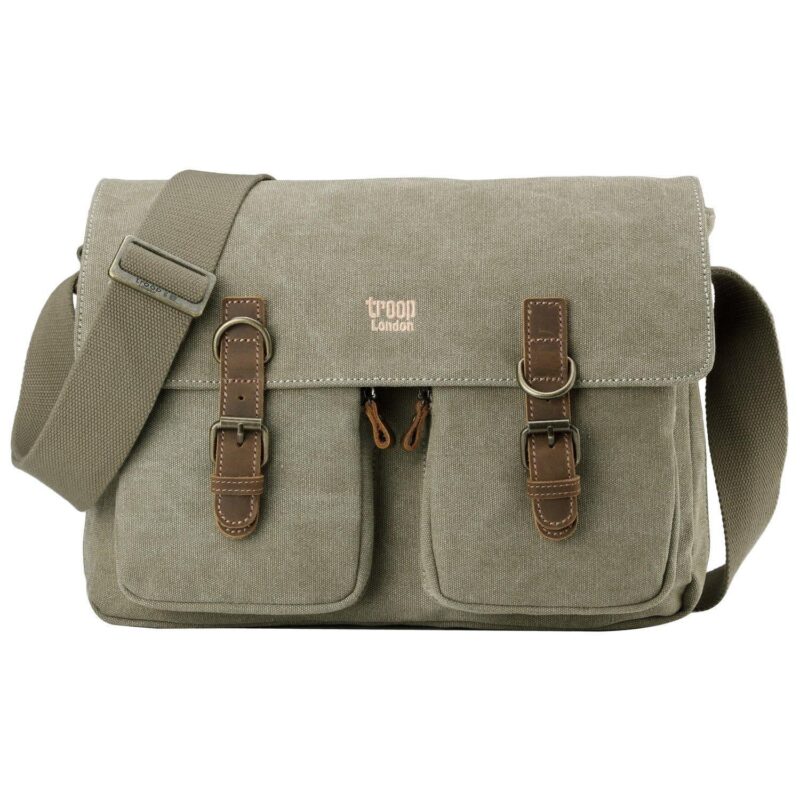 TRP0210 Troop London Classic Canvas Messenger Bag - Image 32