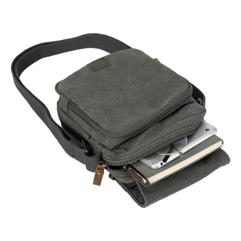 TRP0220 Troop London Classic Canvas Across Body Bag - Image 54