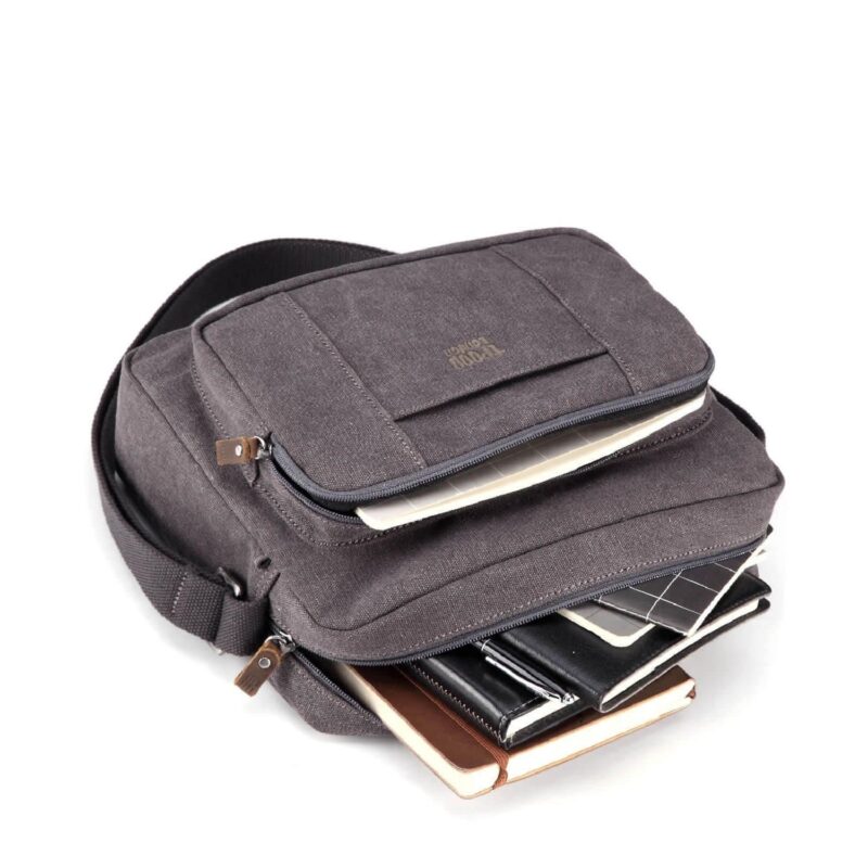 TRP0234 Troop London Classic Canvas Across Body Bag