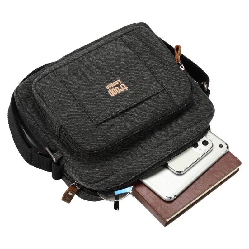 TRP0235 Troop London Classic Canvas Across Body Bag - Image 62