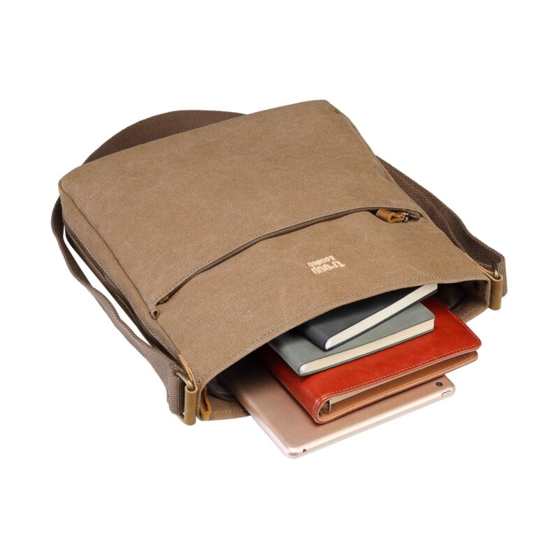 TRP0236 Troop London Classic Canvas Across Body Bag