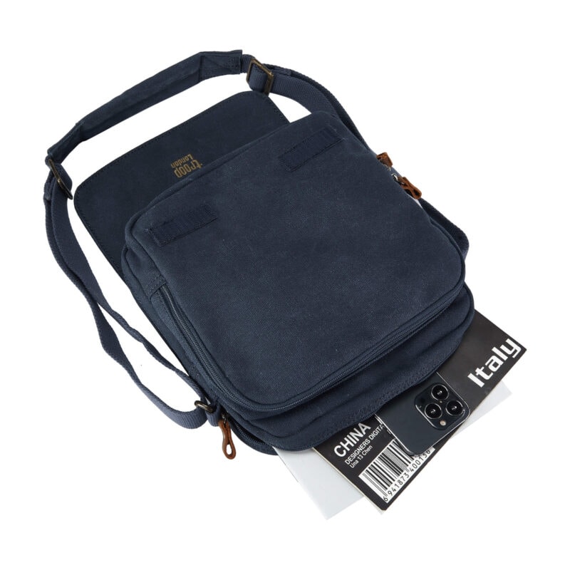 TRP0238 Troop London Classic Canvas Across Body Bag - Image 61