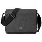 TRP0240 Troop London Classic Canvas Laptop Messenger Bag - 16.5 Diagonally - Image 25