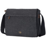 TRP0240 Troop London Classic Canvas Laptop Messenger Bag - 16.5 Diagonally - Image 26