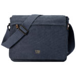 TRP0240 Troop London Classic Canvas Laptop Messenger Bag - 16.5 Diagonally - Image 30
