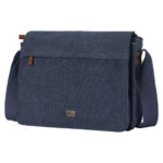 TRP0240 Troop London Classic Canvas Laptop Messenger Bag - 16.5 Diagonally - Image 31