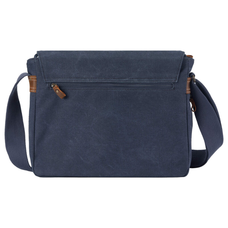 TRP0240 Troop London Classic Canvas Laptop Messenger Bag - 16.5 Diagonally - Image 33