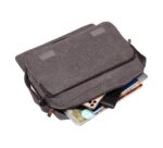 TRP0241 Troop London Classic Canvas Messenger Bag