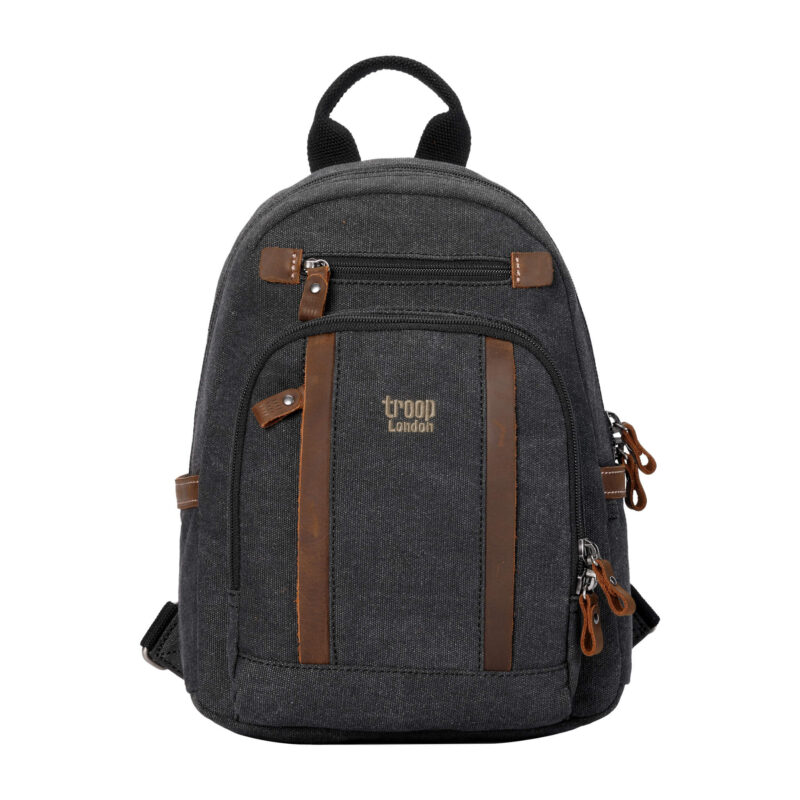 TRP0255 Troop London Classic Canvas Backpack - Small - Image 56