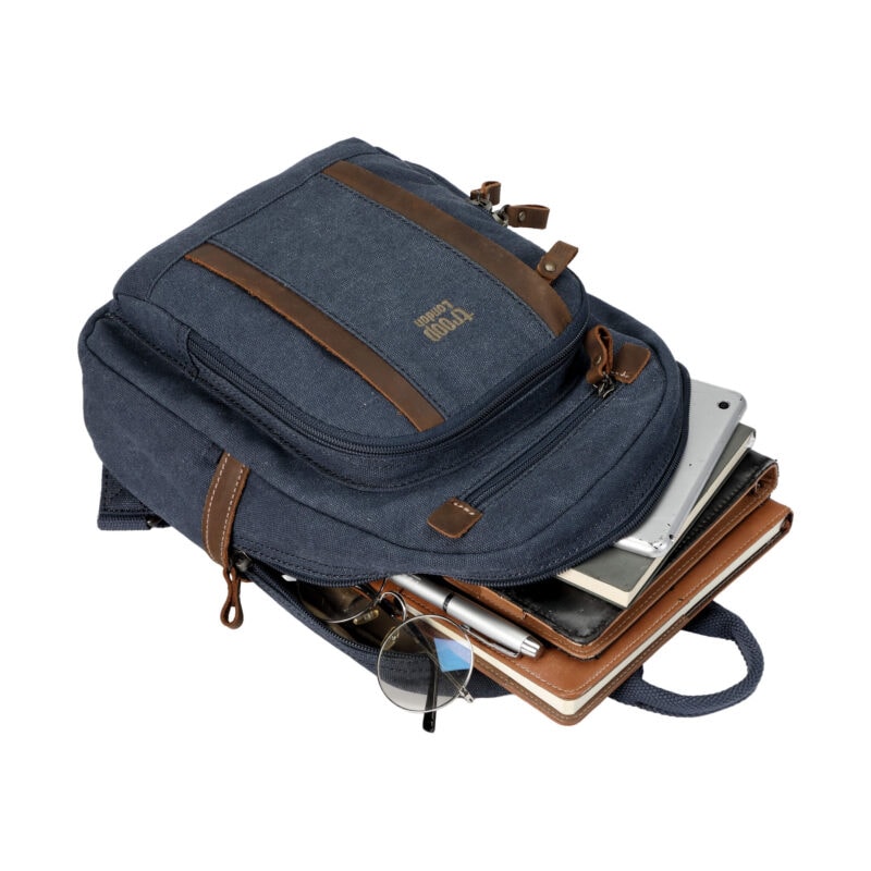 TRP0255 Troop London Classic Canvas Backpack - Small - Image 65