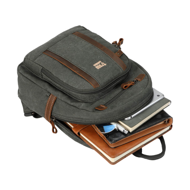 TRP0255 Troop London Classic Canvas Backpack - Small - Image 70