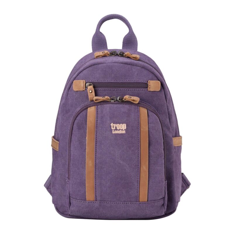 TRP0255 Troop London Classic Canvas Backpack - Small - Image 78