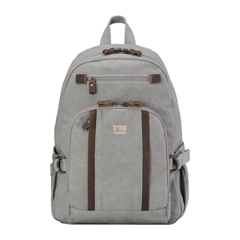 TRP0256 Troop London Classic Canvas Backpack - Medium - Image 52
