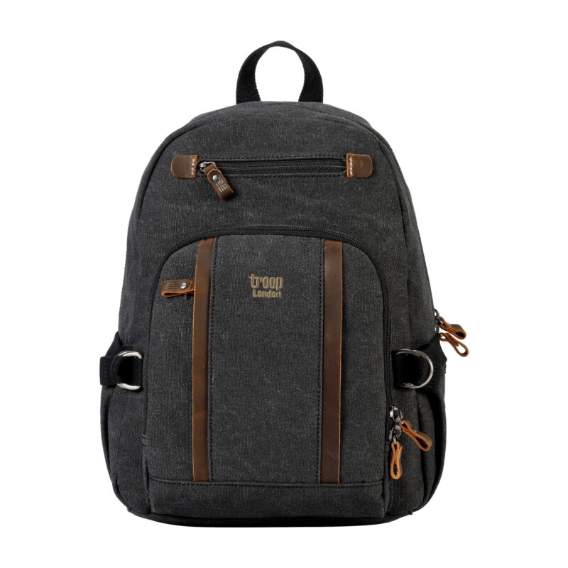TRP0256 Troop London Classic Canvas Backpack - Medium - Image 33