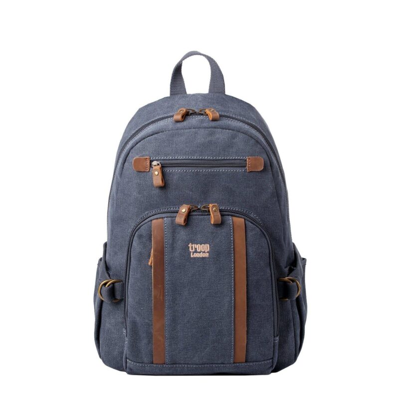 TRP0256 Troop London Classic Canvas Backpack - Medium - Image 48