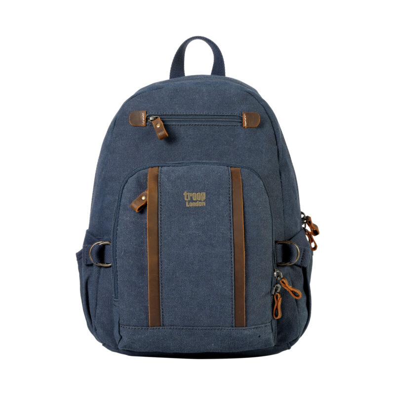 TRP0256 Troop London Classic Canvas Backpack - Medium - Image 38