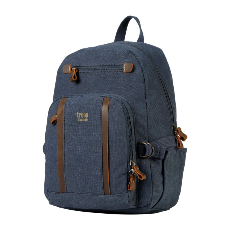 TRP0256 Troop London Classic Canvas Backpack - Medium - Image 39