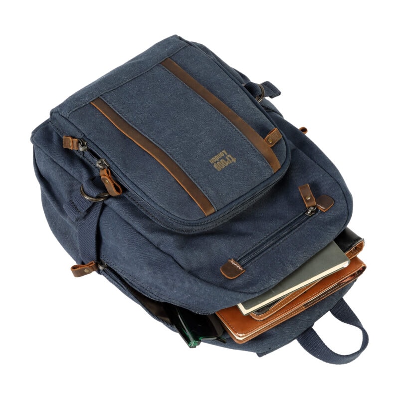 TRP0256 Troop London Classic Canvas Backpack - Medium - Image 42
