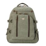 TRP0257 Troop London Classic Canvas Laptop Backpack - Large