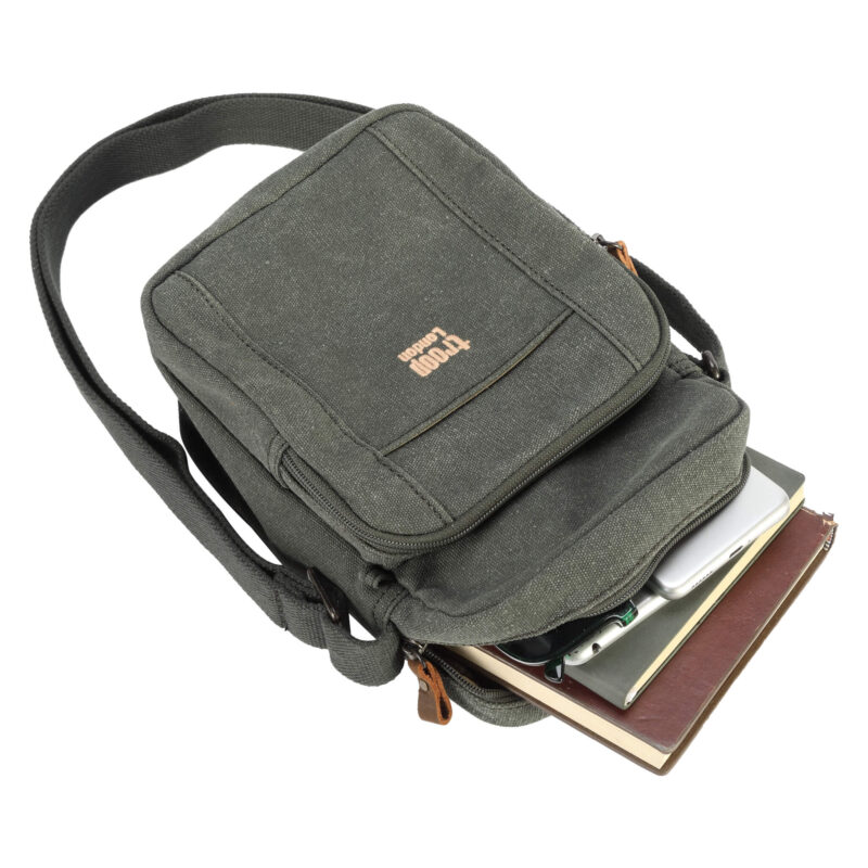 TRP0370 Troop London Classic Canvas Across Body Bag - Image 71