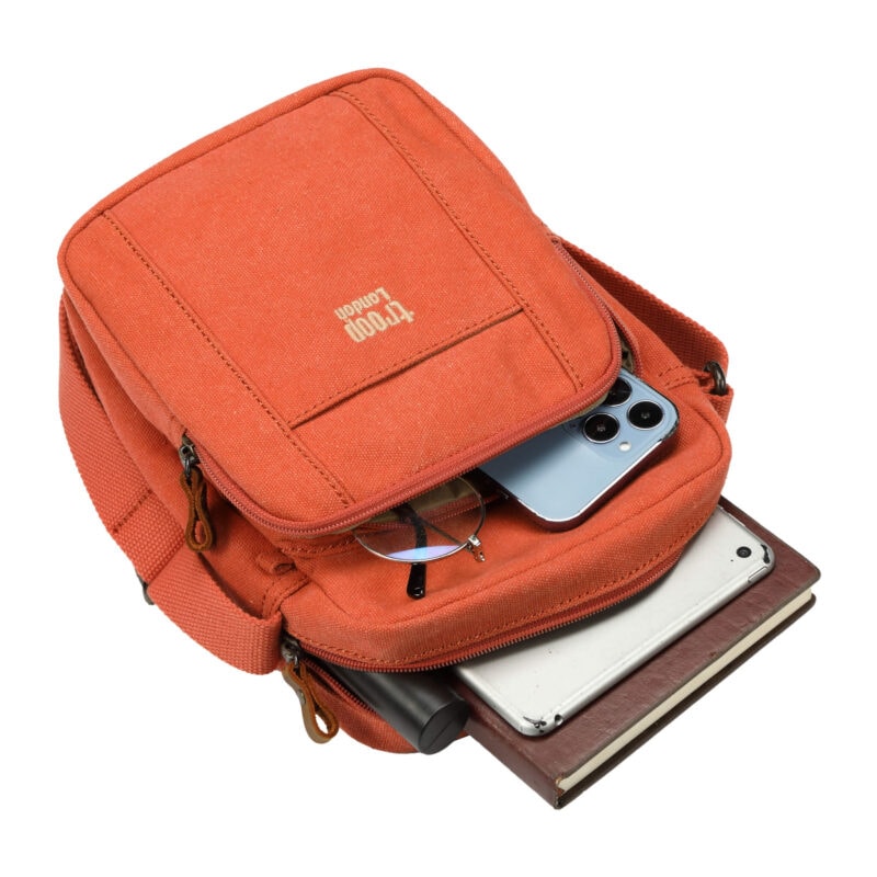 TRP0370 Troop London Classic Canvas Across Body Bag - Image 64