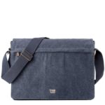 TRP0371 Troop London Classic Canvas Laptop Large Messenger Bag - 18 Diagonally - Image 29