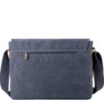 TRP0371 Troop London Classic Canvas Laptop Large Messenger Bag - 18 Diagonally