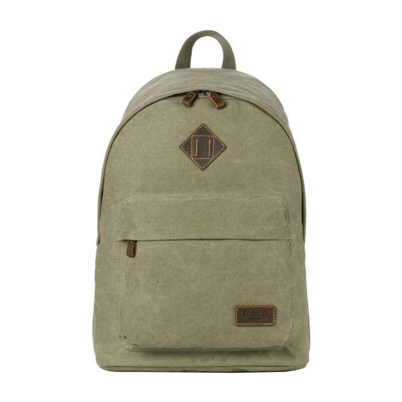 TRP0384 Troop London Heritage Canvas Backpack, Casual Daypack - Image 90