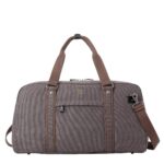 TRP0389 Troop London Classic Canvas Travel Duffel Bag, Large Holdall - Image 34