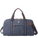 TRP0389 Troop London Classic Canvas Travel Duffel Bag, Large Holdall - Image 35