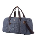 TRP0389 Troop London Classic Canvas Travel Duffel Bag, Large Holdall