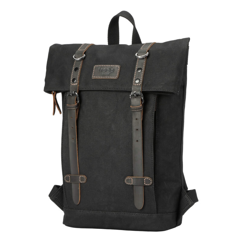 TRP0425S Troop London Heritage Small Canvas Backpack - Image 22