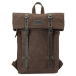 TRP0425S Troop London Heritage Small Canvas Backpack - Image 9