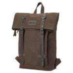 TRP0425S Troop London Heritage Small Canvas Backpack - Image 8