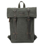 TRP0425S Troop London Heritage Small Canvas Backpack - Image 16