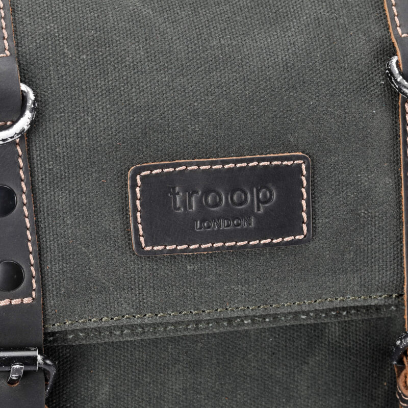 TRP0425S Troop London Heritage Small Canvas Backpack - Image 20