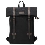 TRP0425 Troop London Heritage Canvas 15" Laptop Backpack, Smart Casual Daypack with Foldable Top