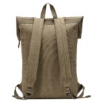 TRP0425 Troop London Heritage Canvas 15" Laptop Backpack, Smart Casual Daypack with Foldable Top