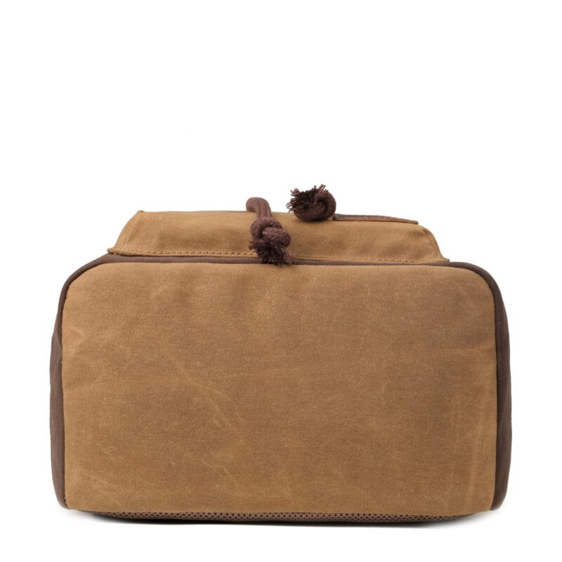 TRP0442 Troop London Heritage Canvas Laptop Backpack, Smart Casual Daypack, Tablet Friendly Backpack