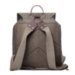 TRP0442 Troop London Heritage Canvas Laptop Backpack, Smart Casual Daypack, Tablet Friendly Backpack