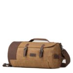 TRP0444 Troop London Heritage Canvas Travel Duffel Bag, Backpack, Canvas Holdall, Gym Bag