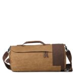 TRP0444 Troop London Heritage Canvas Travel Duffel Bag, Backpack, Canvas Holdall, Gym Bag