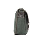 TRP0544 Troop London Heritage Canvas Messenger Bag, Shoulder Bag, 13” Laptop Bag