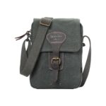TRP0547 Troop London Heritage Canvas Across body Bag, Small Travel Bag, Shoulder Bag - Image 12