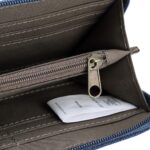 TRP0501 Troop London Accessories Canvas Zip Around Wallet Purse